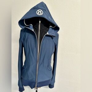lululemon athletica Navy Hooded Ski Jacket